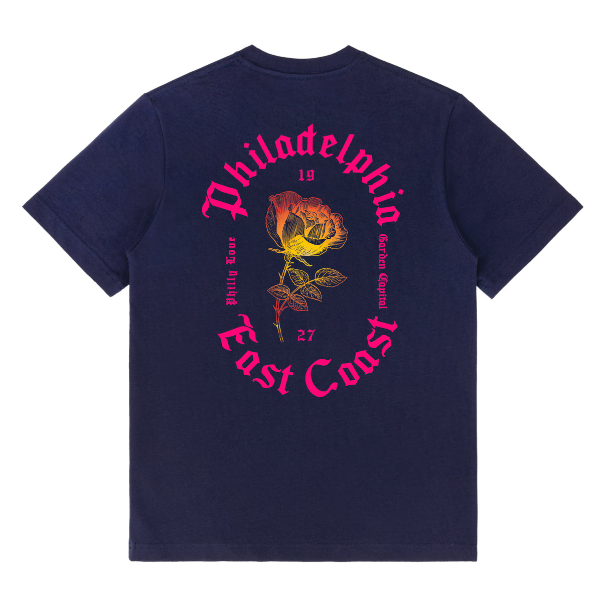 The East Cost Paradise Front & Back Print Tee