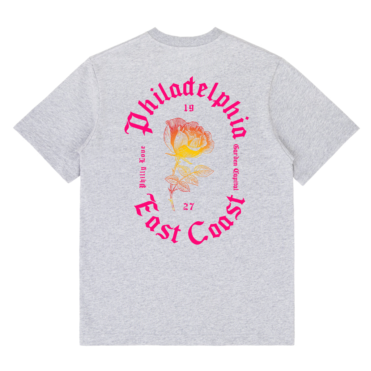 The East Cost Paradise Front & Back Print Tee