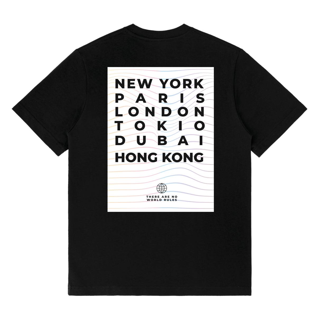 No Rules Rules Front & Back Print Tee