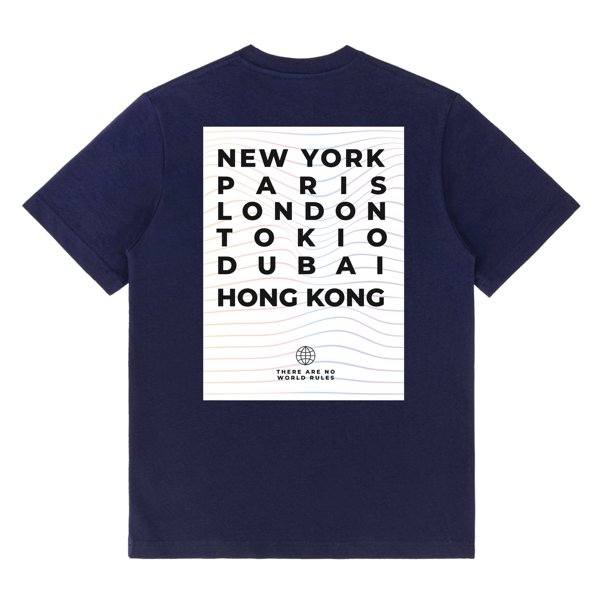 No Rules Rules Front & Back Print Tee