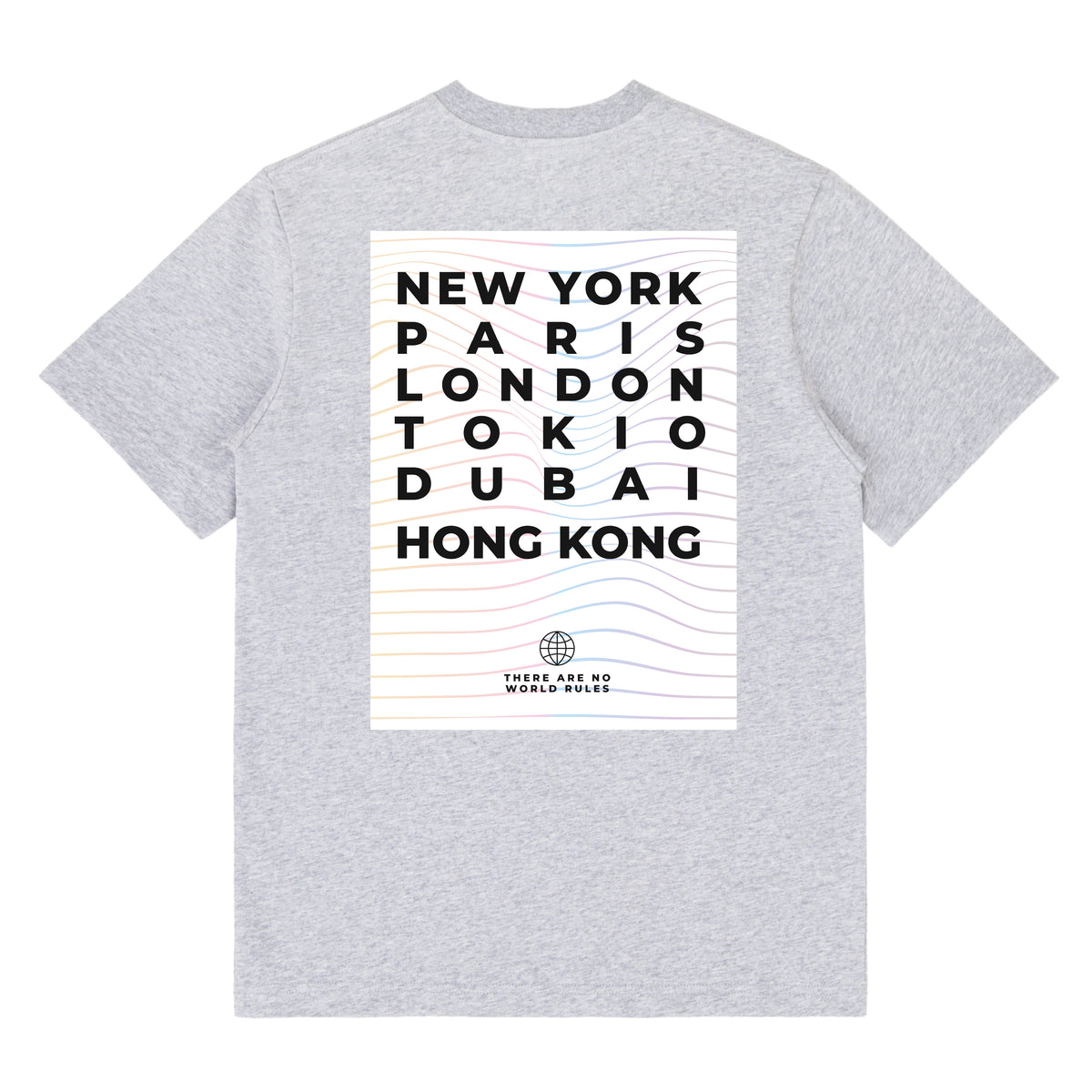 No Rules Rules Front & Back Print Tee