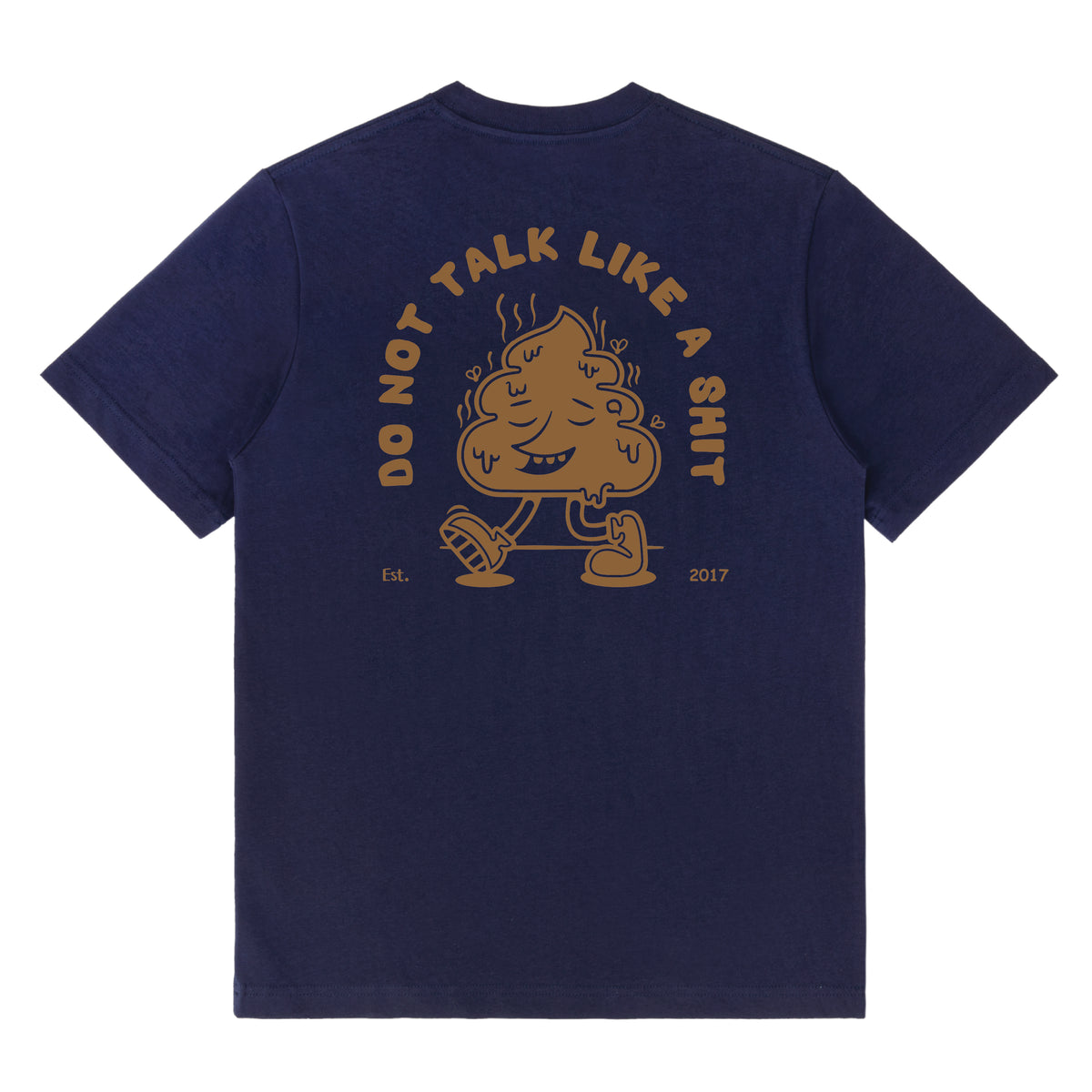No Talking Sh*t Front & Back Print Tee