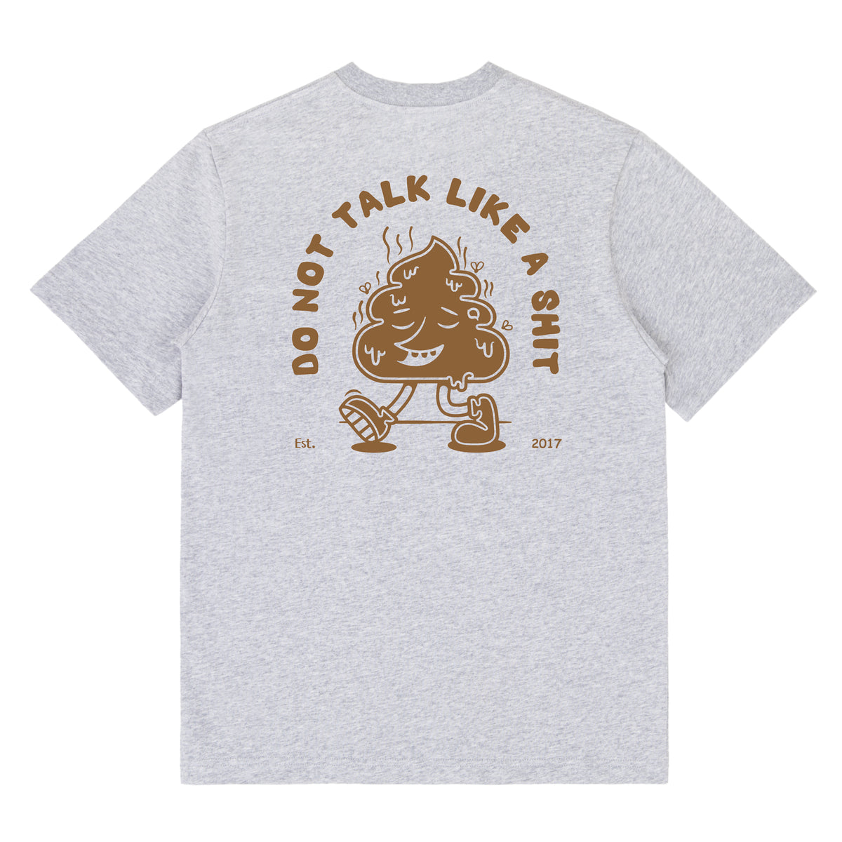 No Talking Sh*t Front & Back Print Tee
