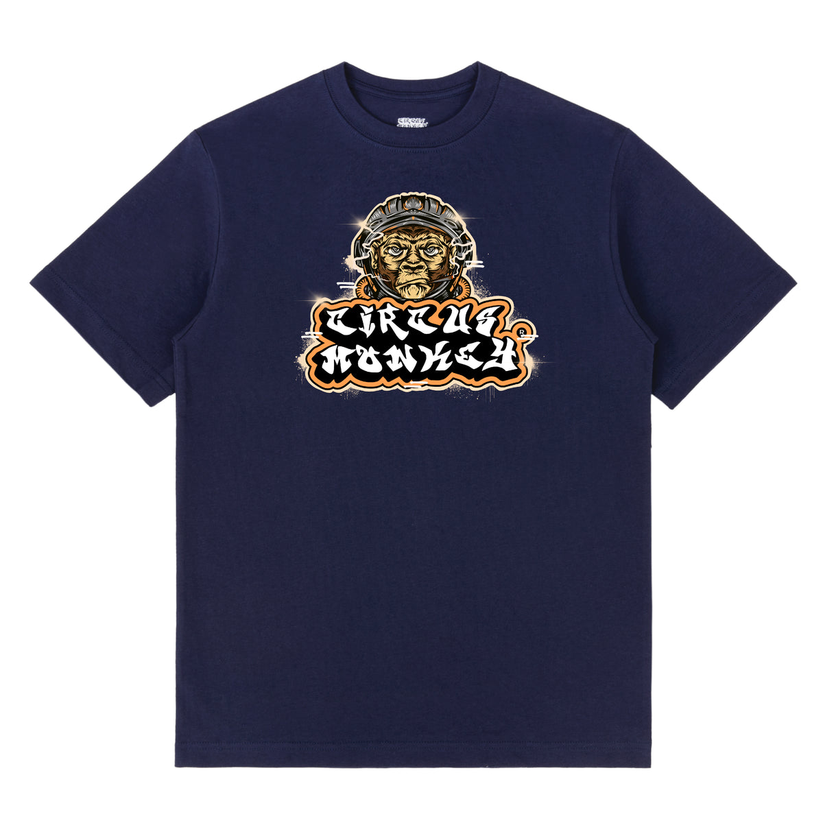 Circus Monkey 印花標誌 T 恤 #12