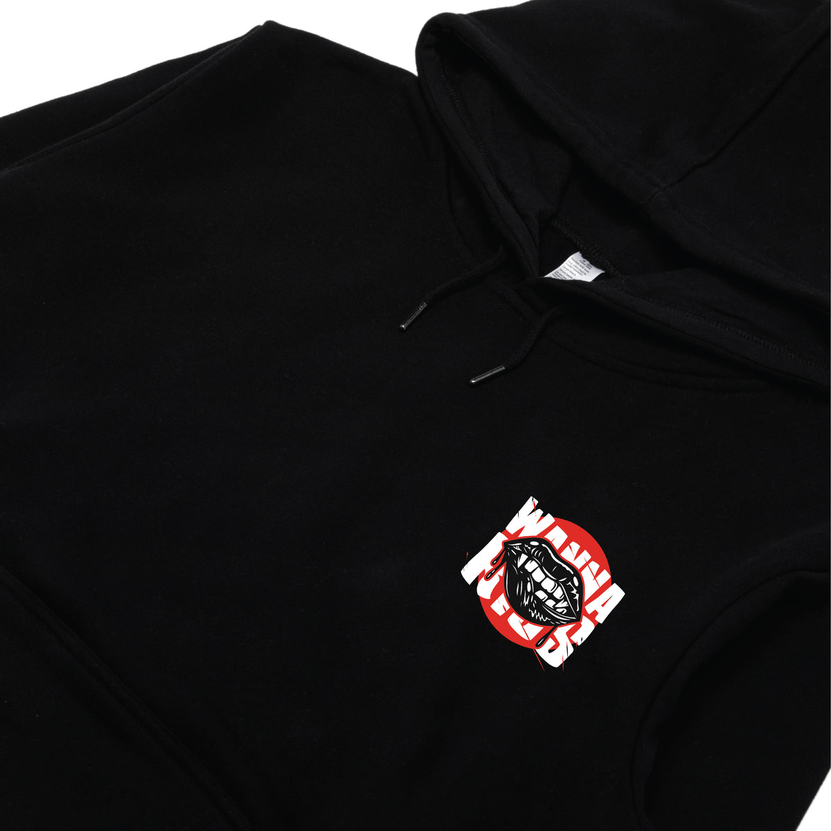 Wanna Kiss Logo Hoodie - Unisex