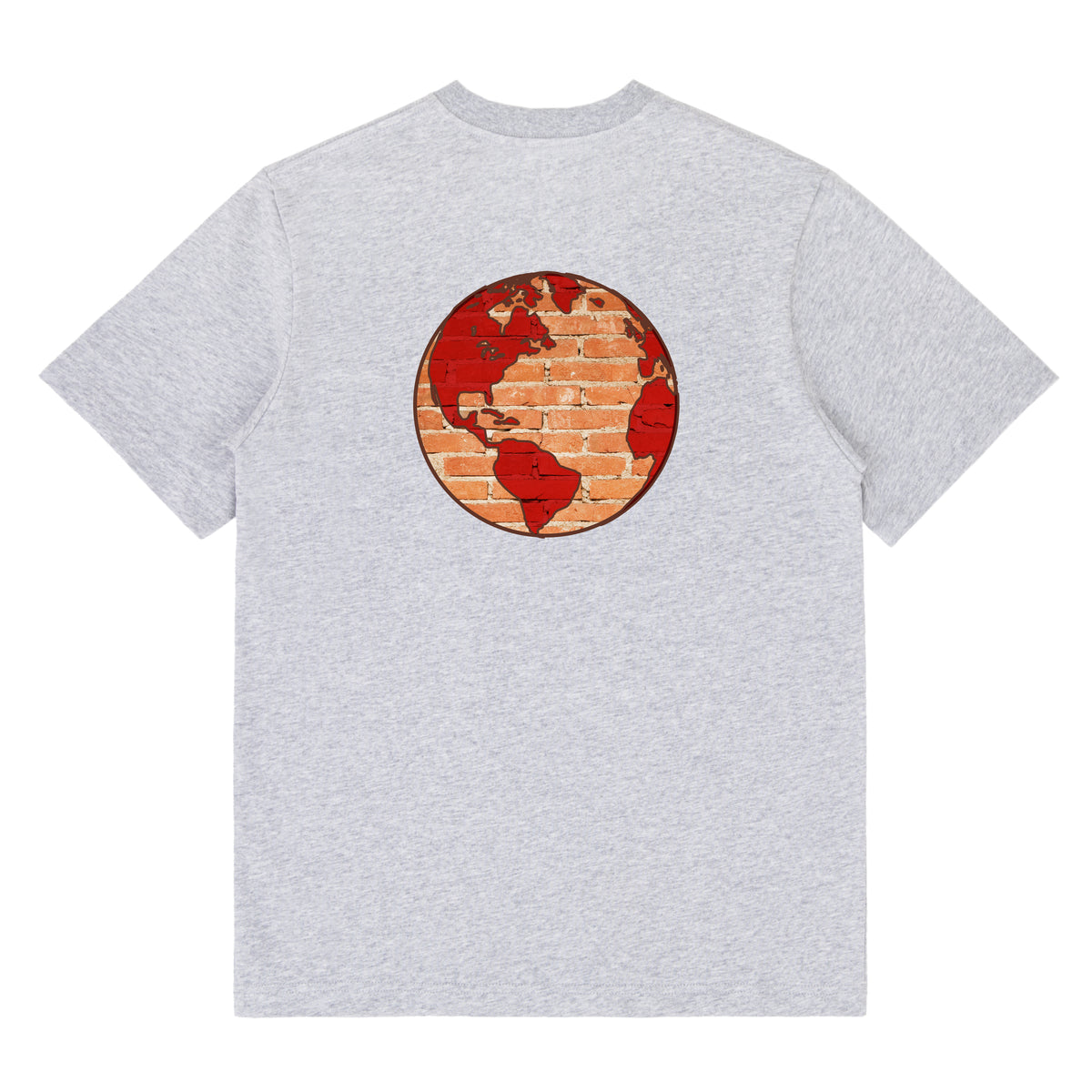 Paint Around the World Front & Back Print Tee