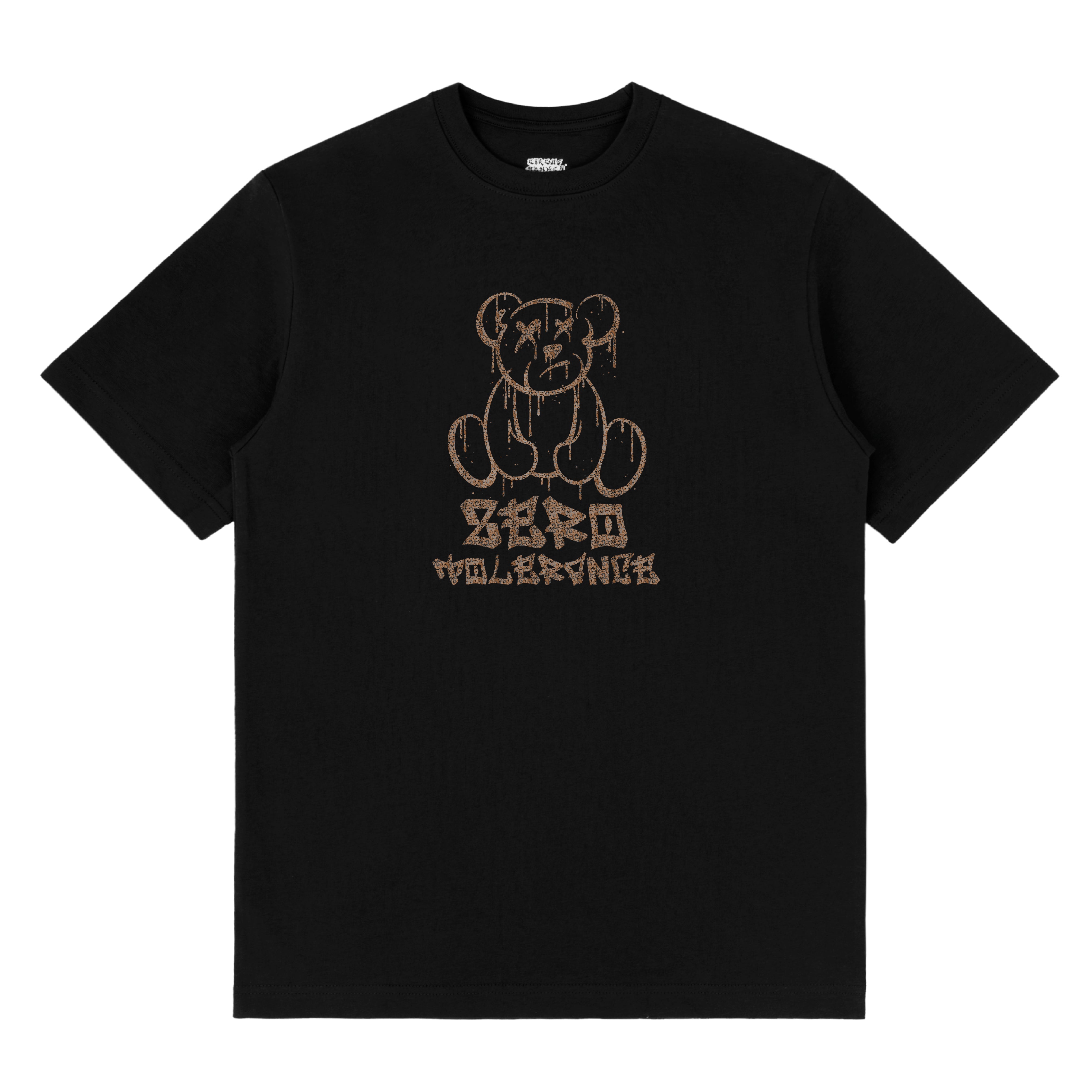 Tシャツ・カットソー TEDDY PRINT T-SHIRT Oversized T-shirt in White Color with Original Gangster